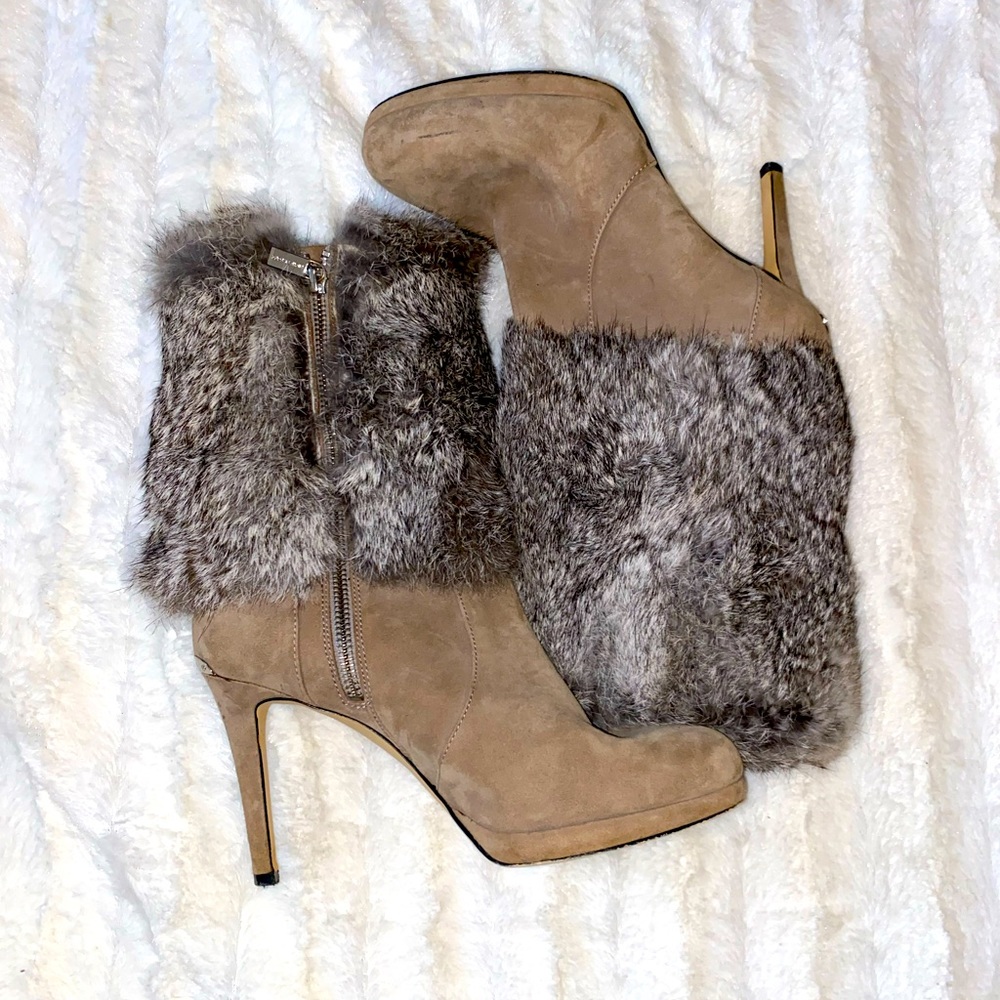 Michael Kors Grey Heel Booties